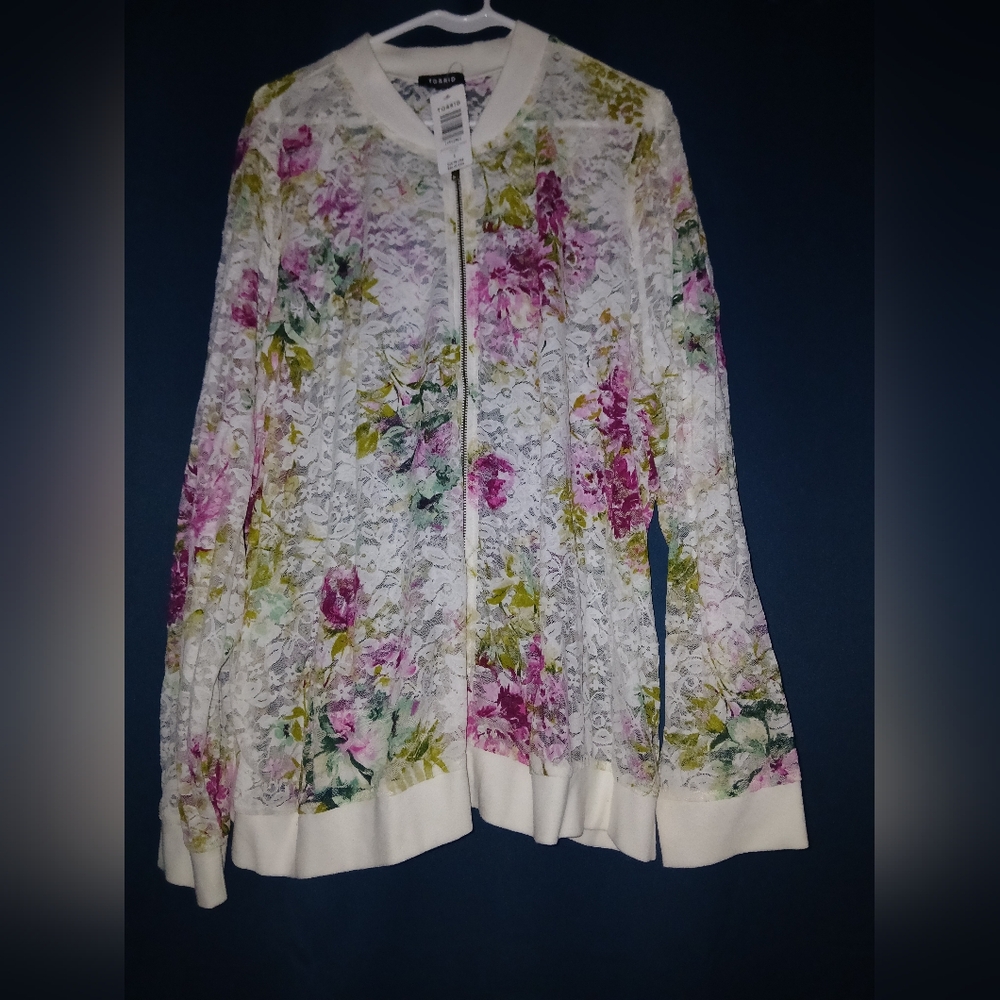 Lace Floral Jacket